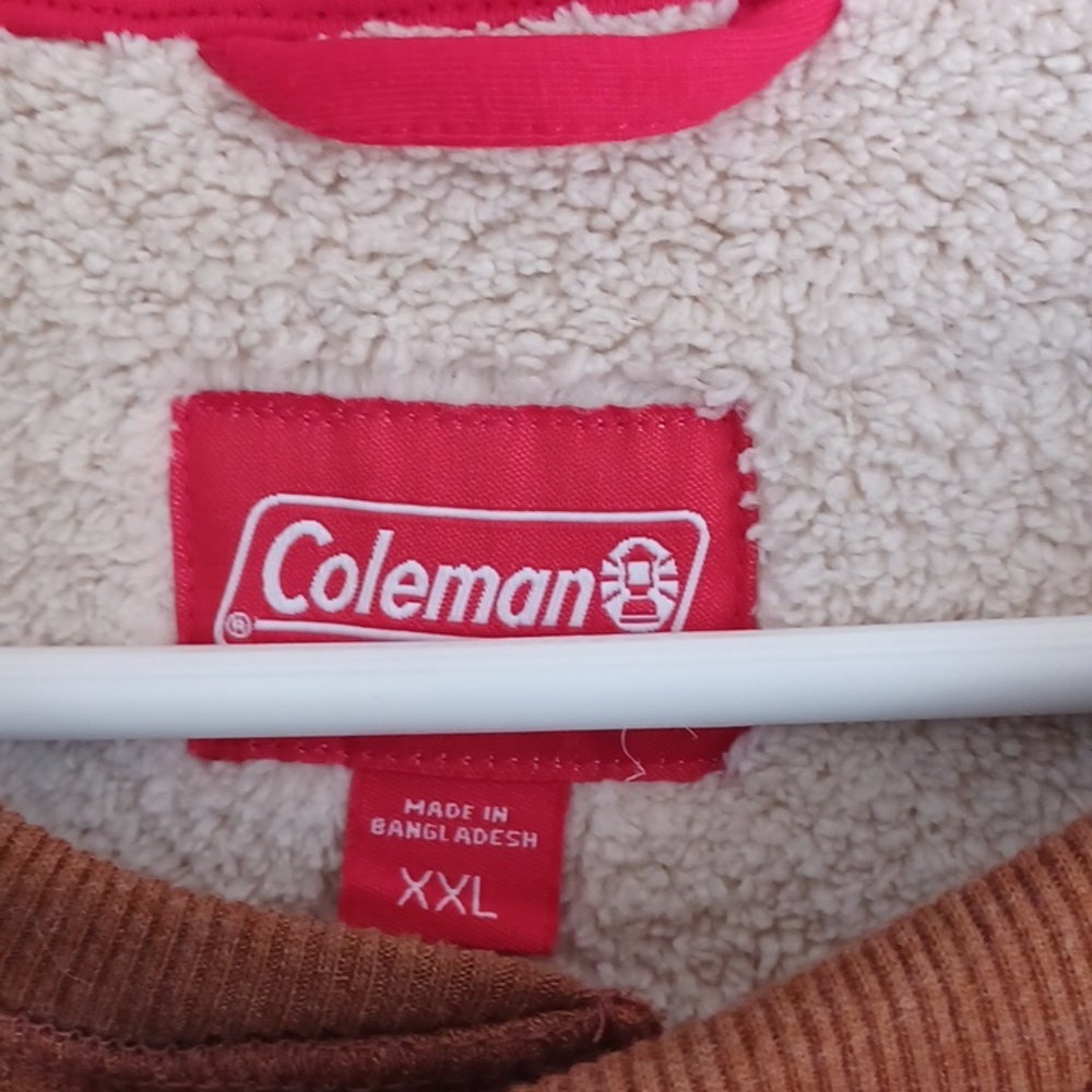 Colman thermal shirt fleece lined size XXLARGE - Picture 2 of 6